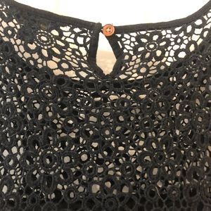 Banana Republic Dresses - Black banana republic dress with lace at top Banana Republic Dresses - Black banana republic dress with lace at top